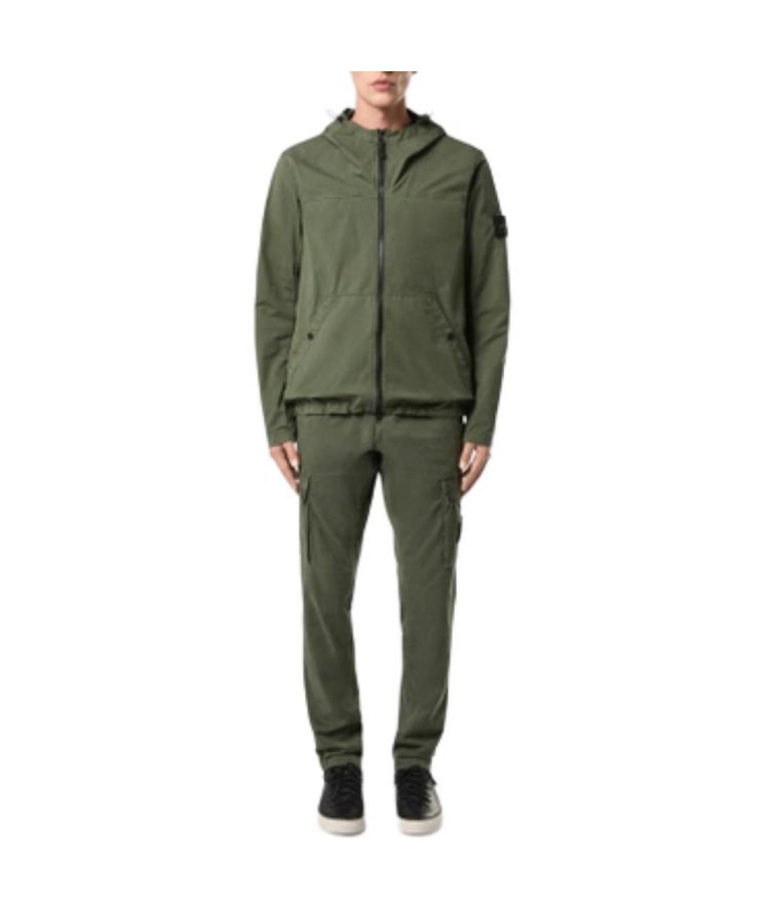 STONE ISLAND Зеленая куртка, фото 3