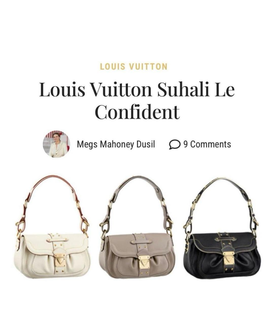 LOUIS VUITTON Бежевая кожаная сумка с короткими ручками, фото 8