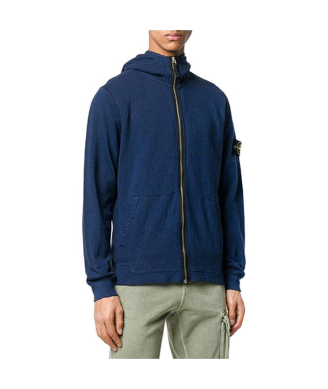 STONE ISLAND Синяя куртка, фото 3