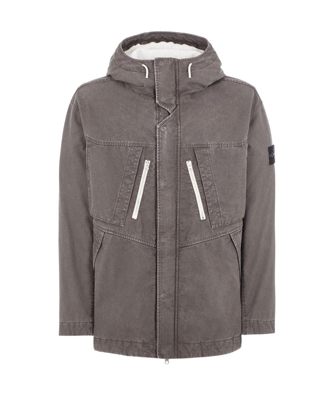 STONE ISLAND Серая куртка, фото 1