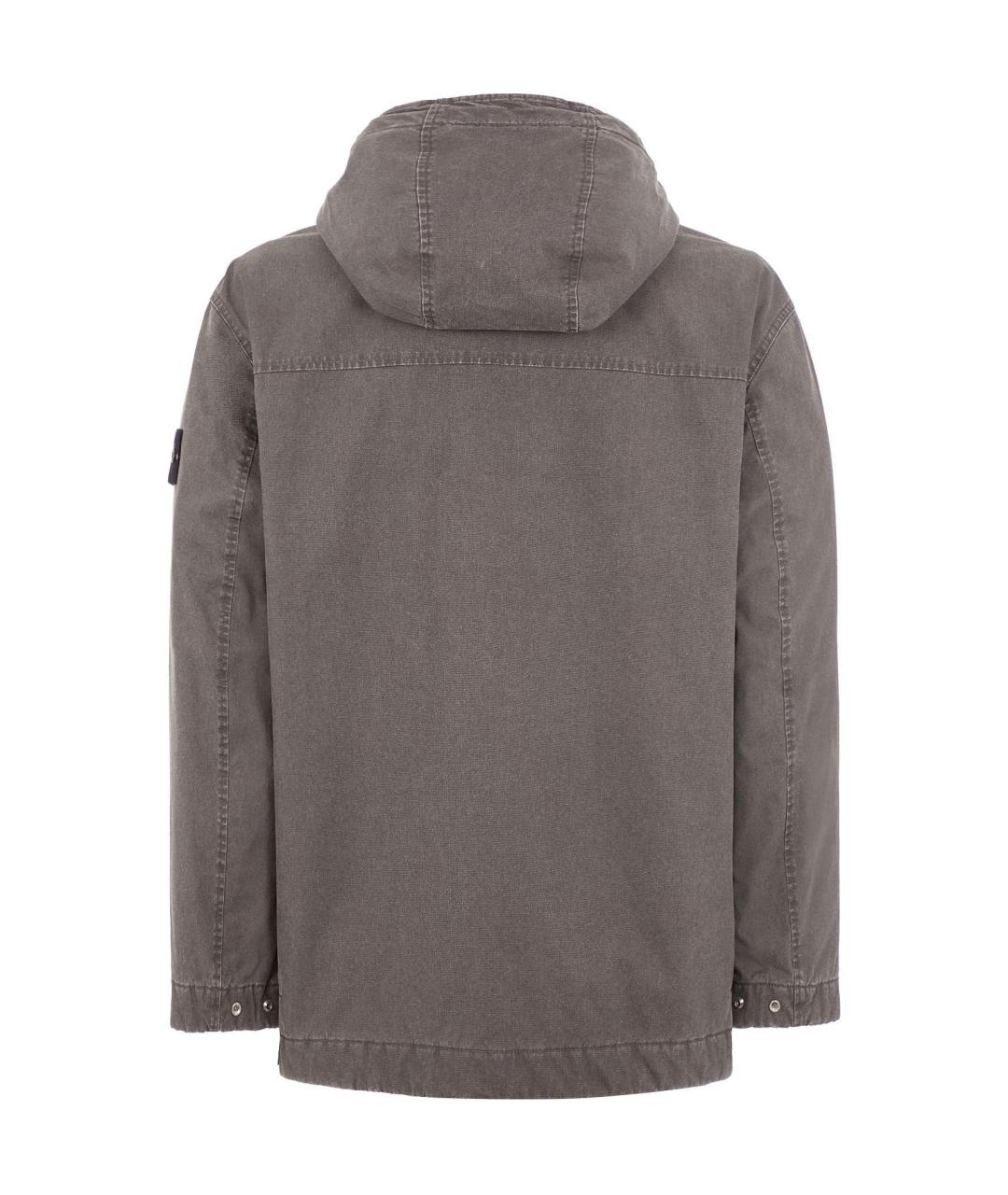 STONE ISLAND Серая куртка, фото 2