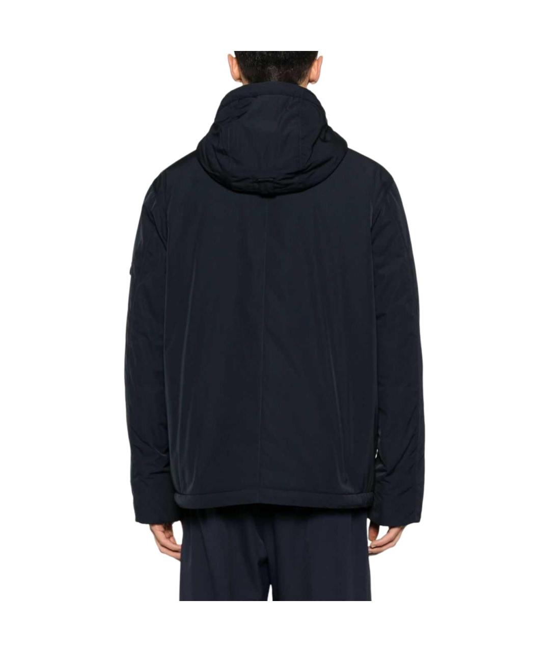 STONE ISLAND Темно-синяя куртка, фото 4