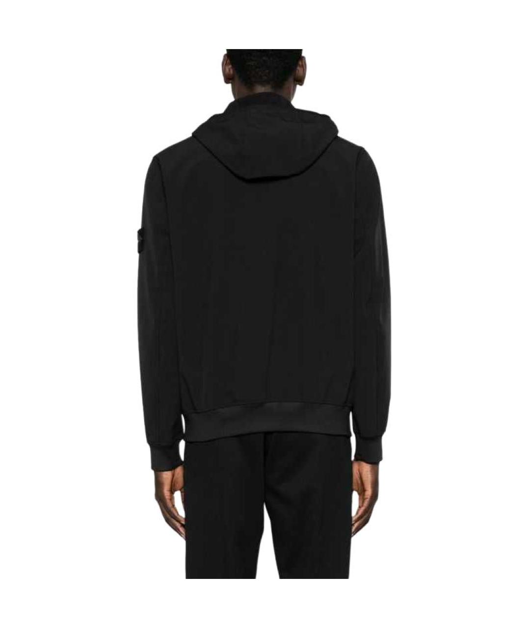 STONE ISLAND Черная куртка, фото 4