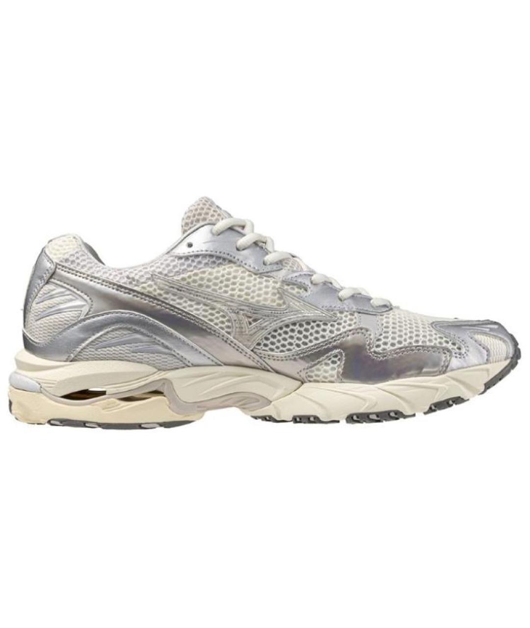 MIZUNO Серебряные низкие кроссовки / кеды, фото 1