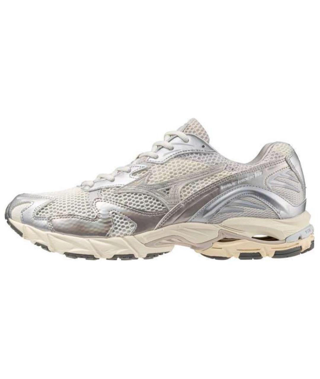 MIZUNO Серебряные низкие кроссовки / кеды, фото 2