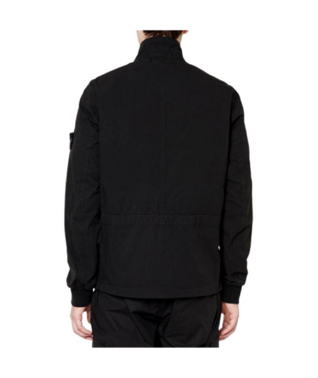 STONE ISLAND Черная куртка, фото 2