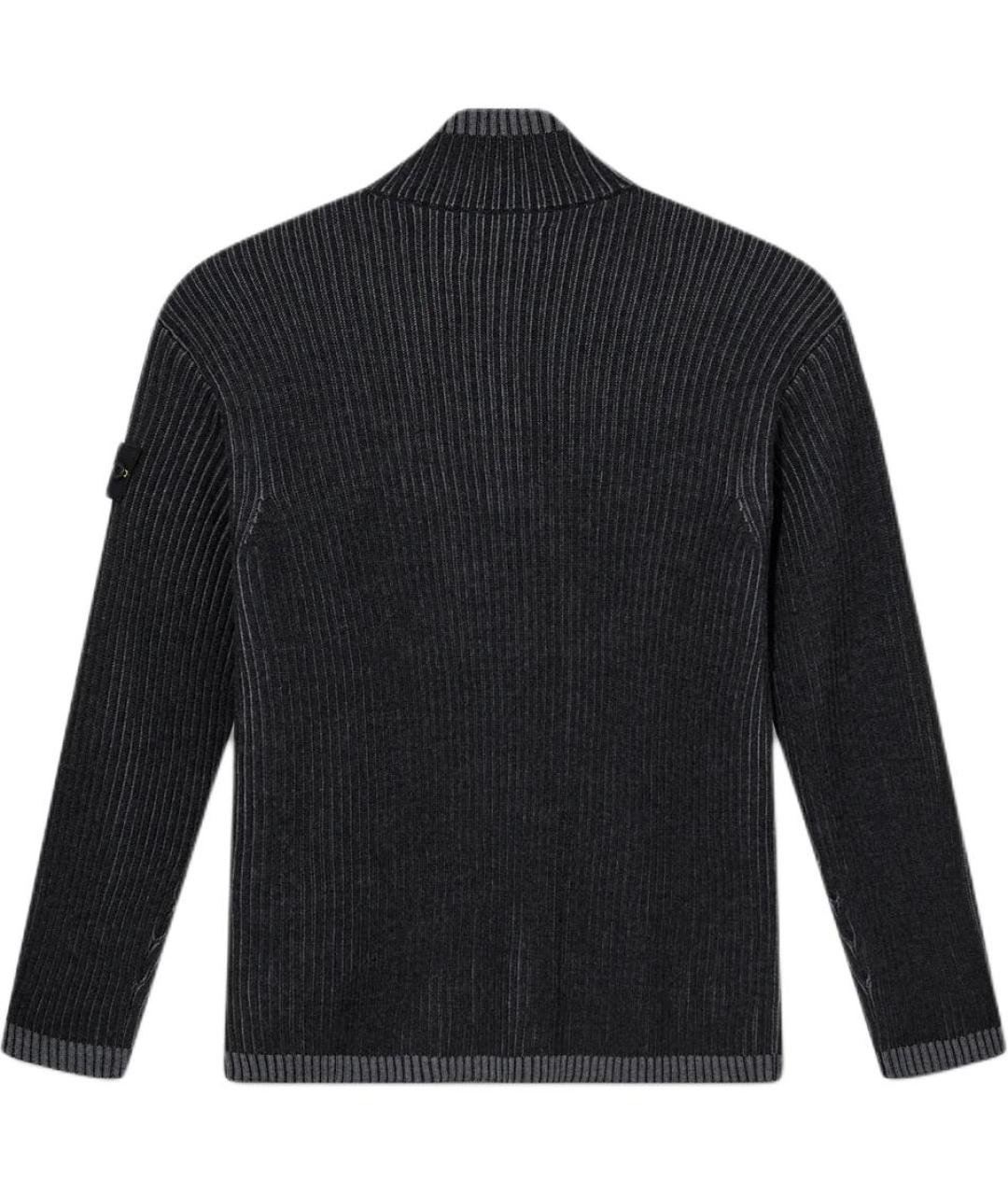 STONE ISLAND Серый джемпер / свитер, фото 2