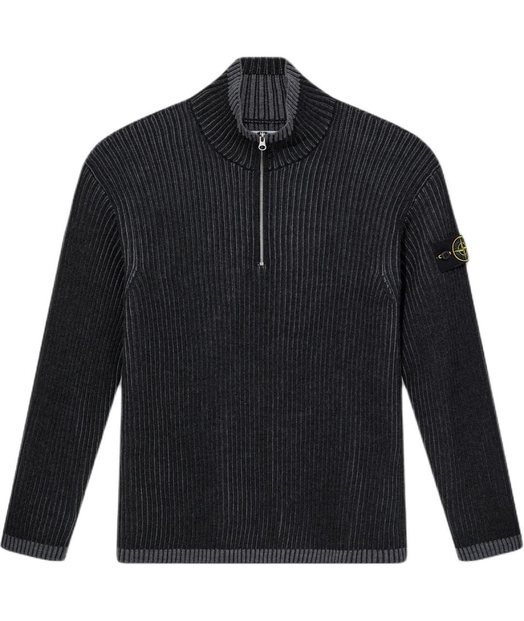 STONE ISLAND Серый джемпер / свитер, фото 1