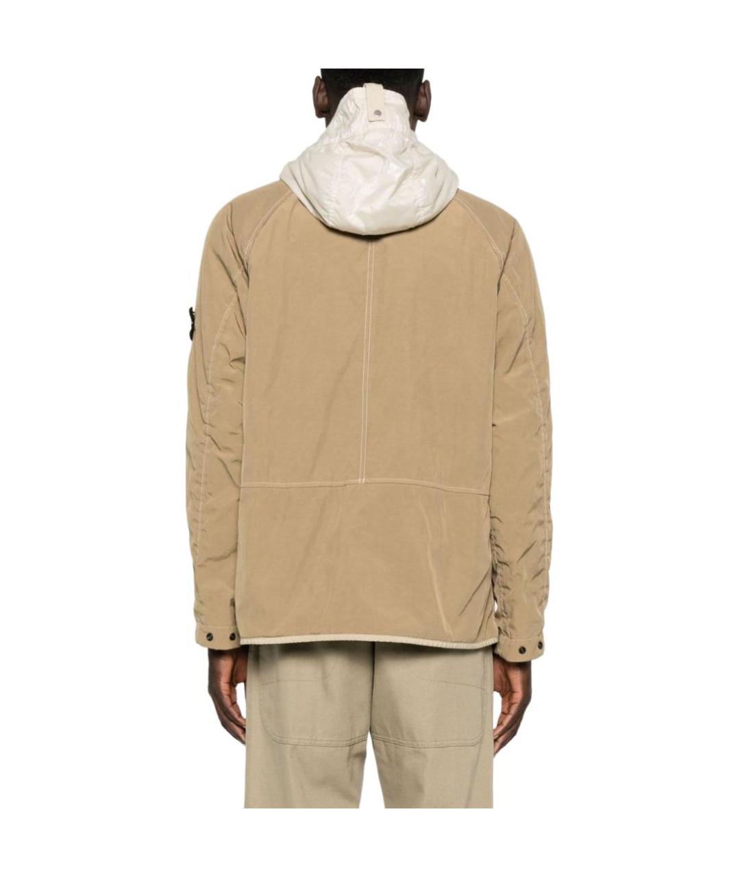 STONE ISLAND Коричневая куртка, фото 4
