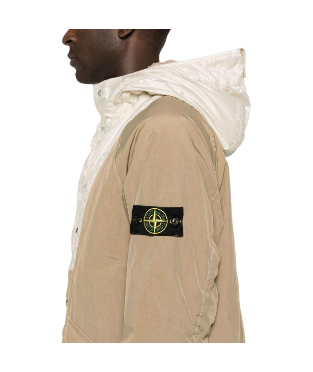 STONE ISLAND Коричневая куртка, фото 5