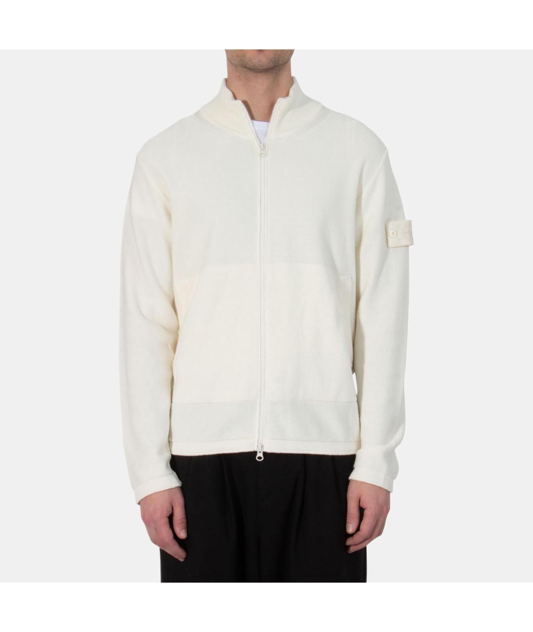 STONE ISLAND Белая куртка, фото 2