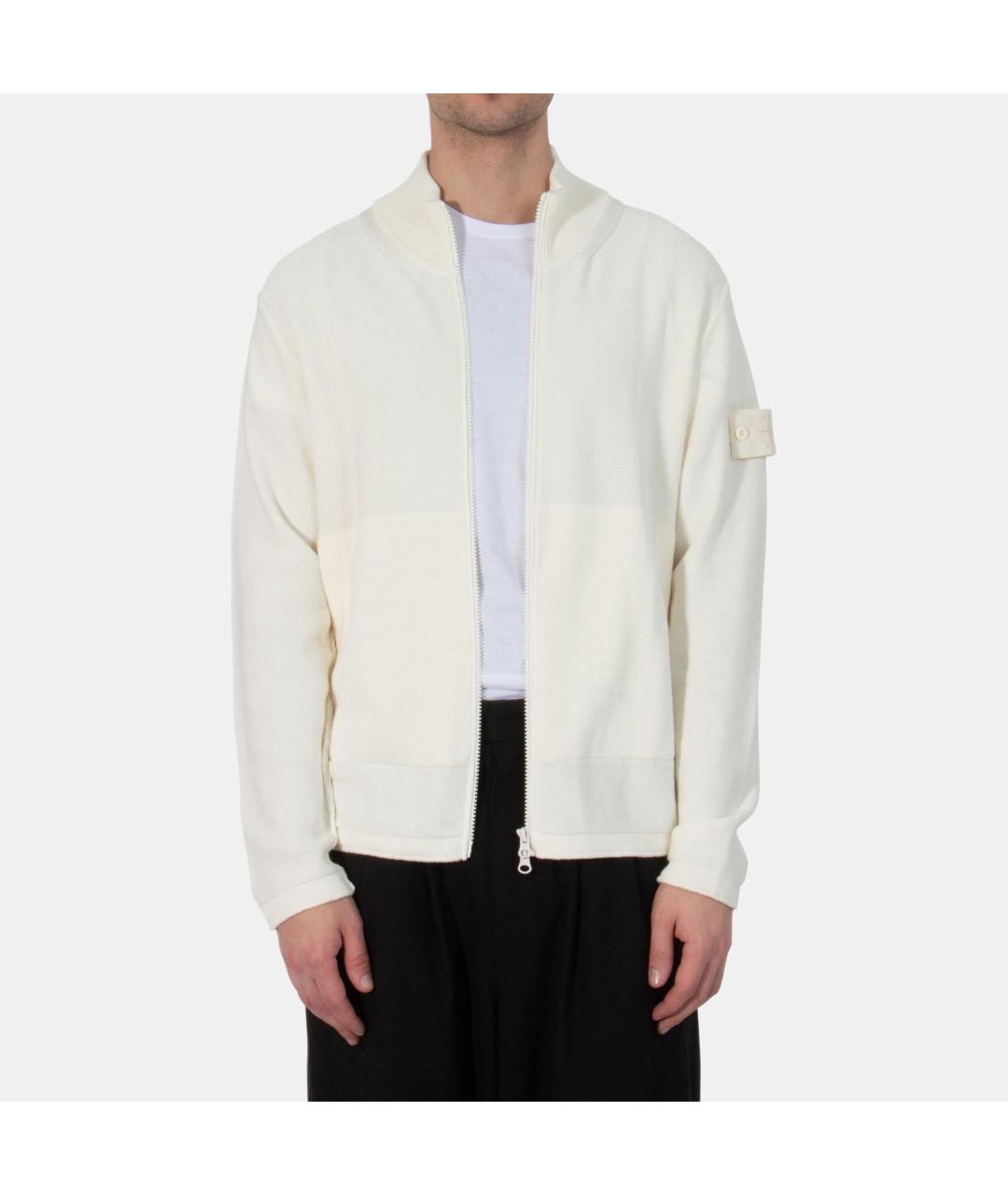 STONE ISLAND Белая куртка, фото 3