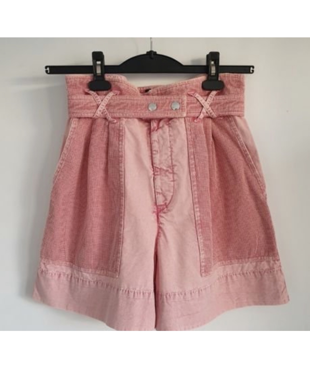 ISABEL MARANT Розовые хлопковые шорты, фото 8