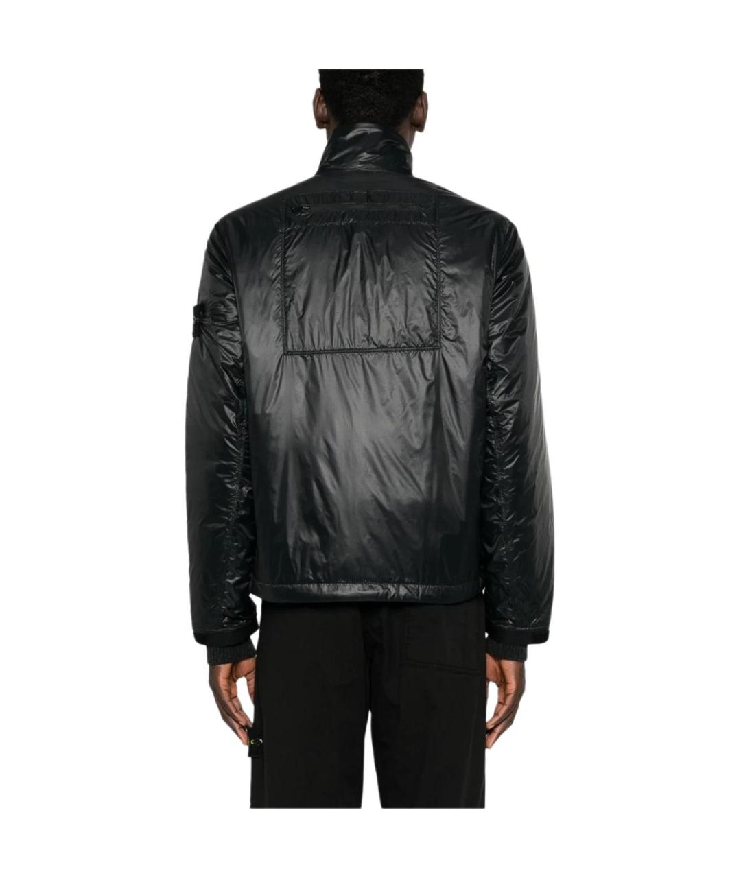 STONE ISLAND Черная куртка, фото 4