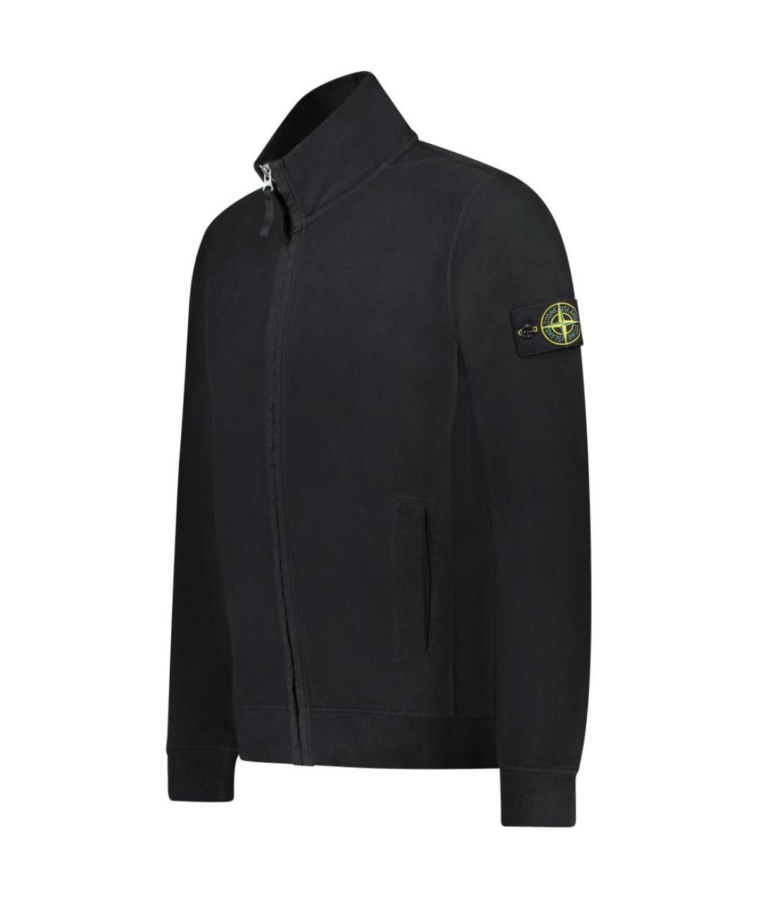 STONE ISLAND Черная куртка, фото 3