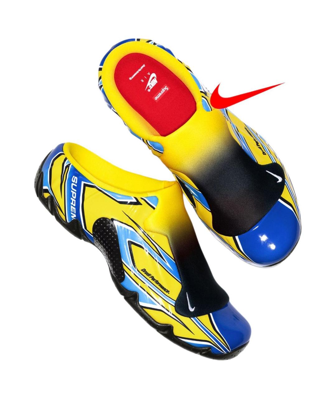 NIKE Желтые мюли, фото 6