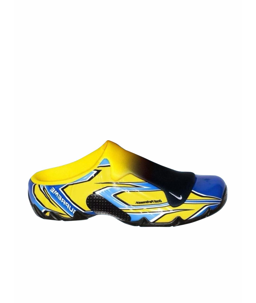 NIKE Желтые мюли, фото 1