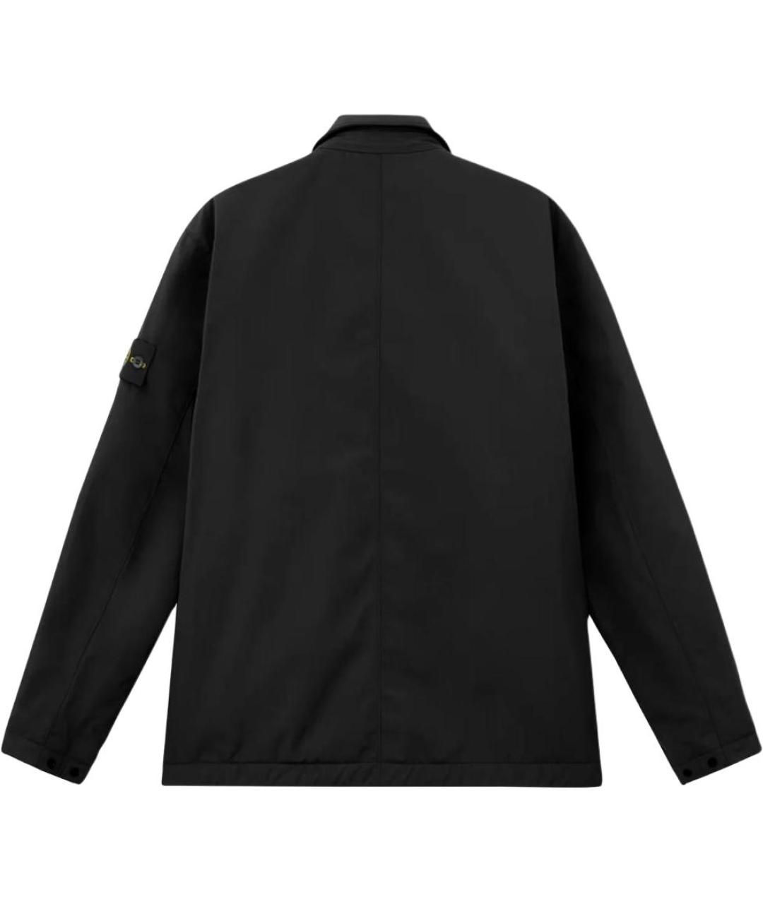 STONE ISLAND Черная куртка, фото 2
