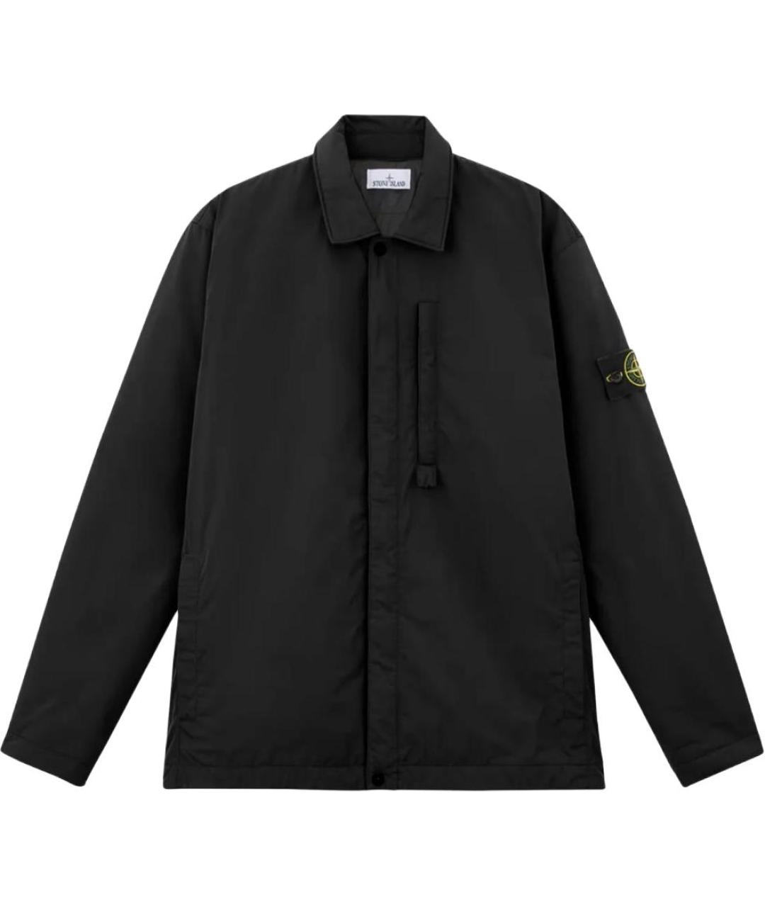 STONE ISLAND Черная куртка, фото 1