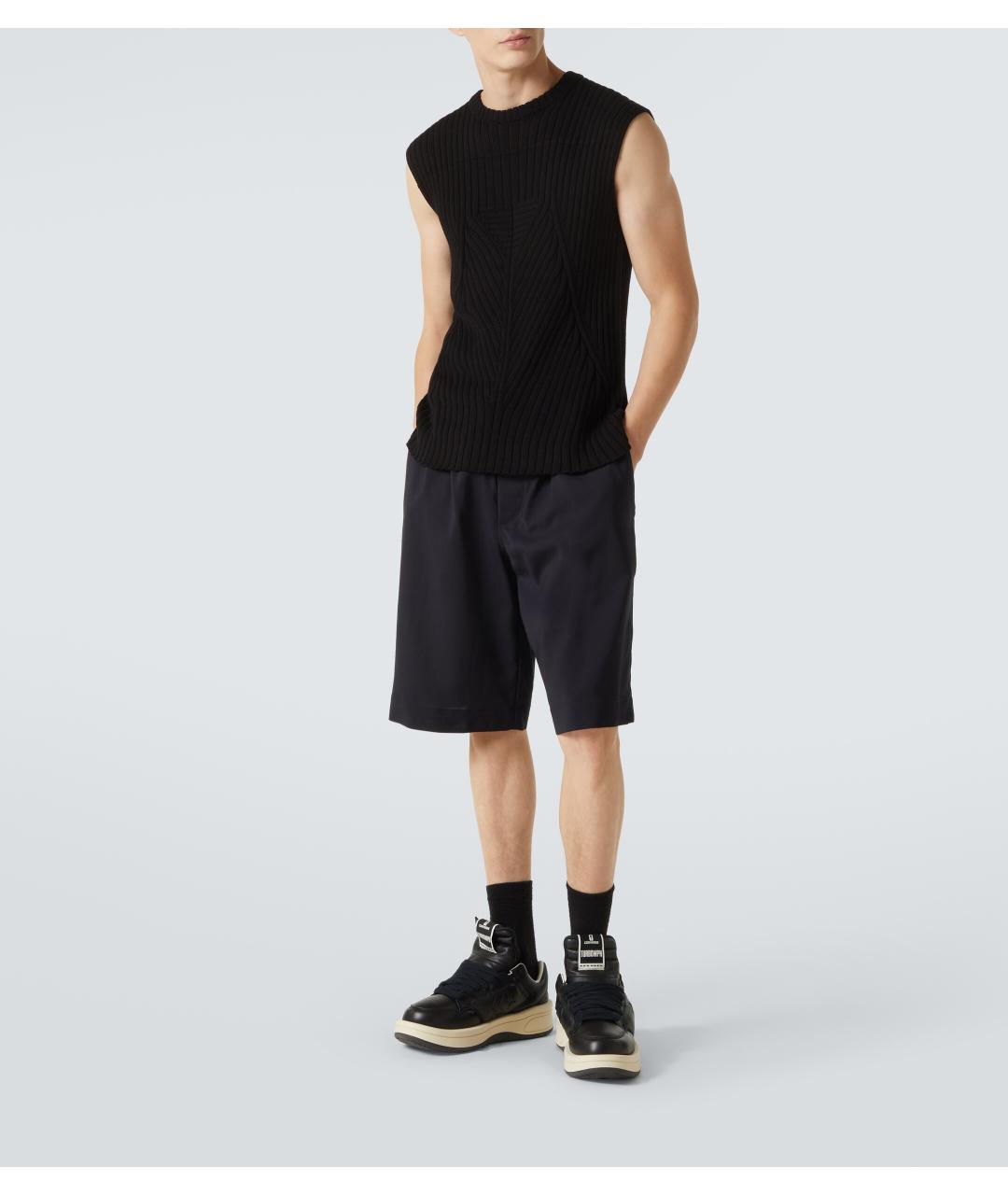 RICK OWENS DRKSHDW Черные кожаные кроссовки, фото 8