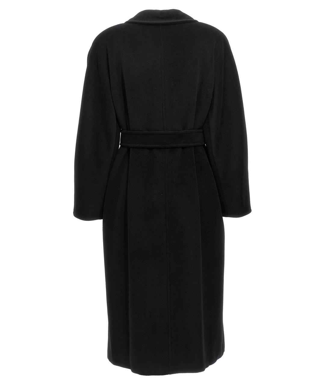 MAX MARA Черное шерстяное пальто, фото 2