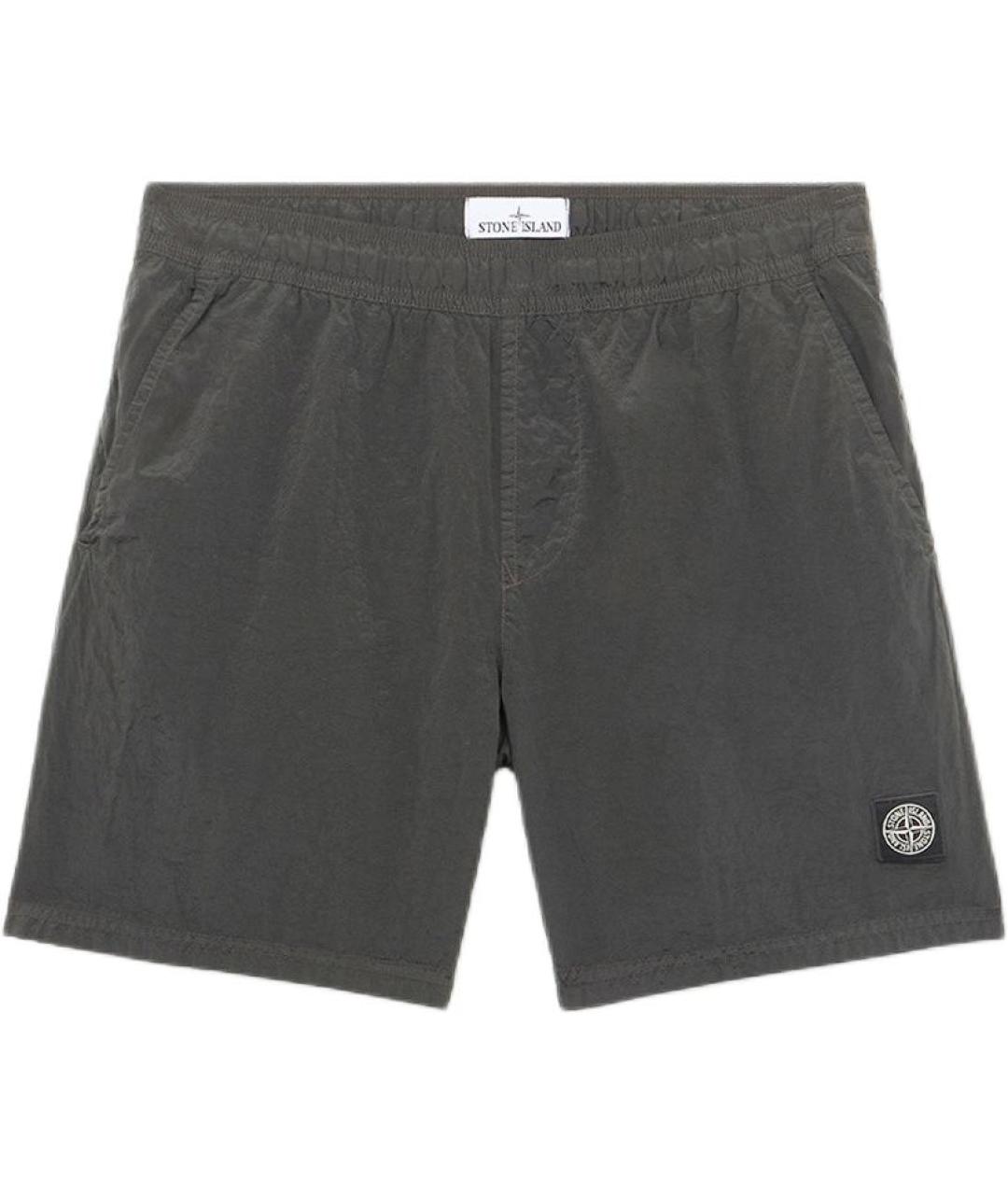 STONE ISLAND Серые шорты, фото 1