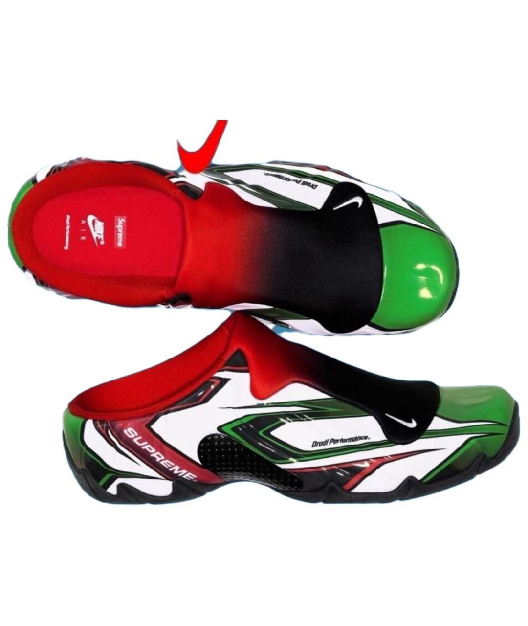 NIKE Зеленые мюли, фото 6