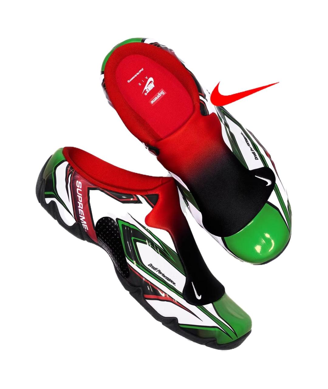 NIKE Зеленые мюли, фото 5