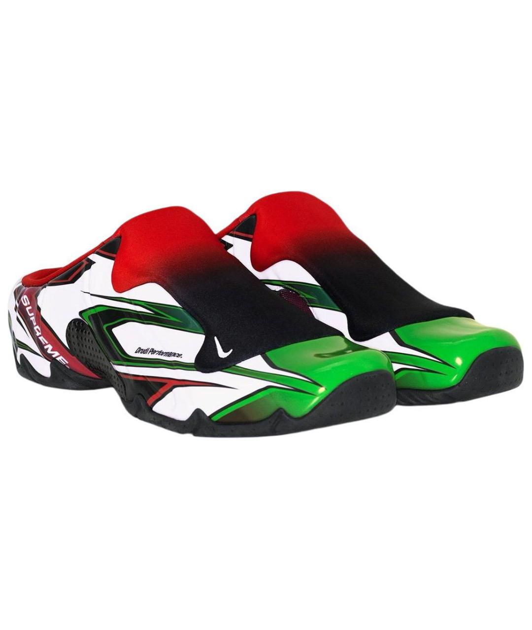 NIKE Зеленые мюли, фото 2