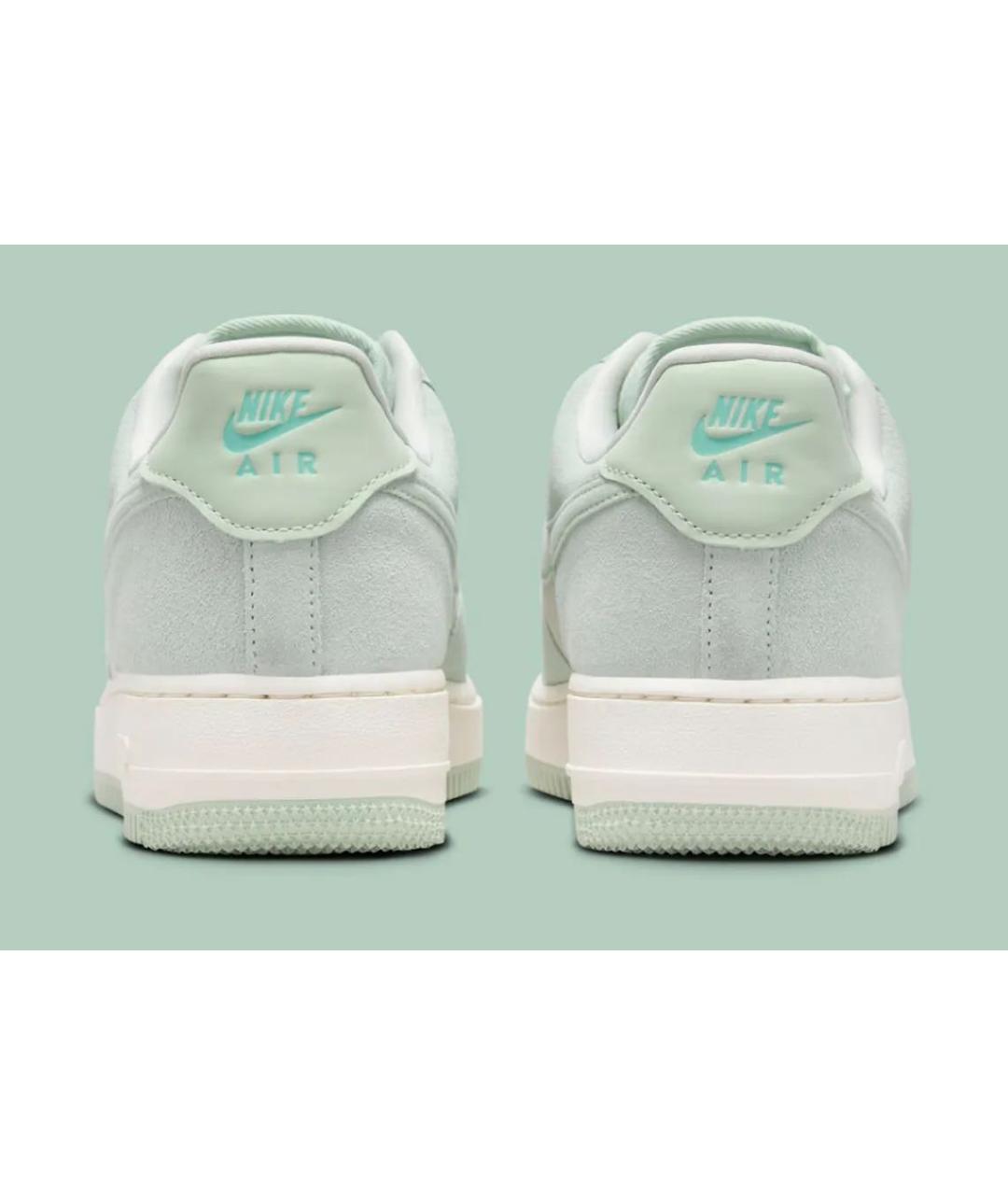 NIKE Зеленые замшевые кеды, фото 5