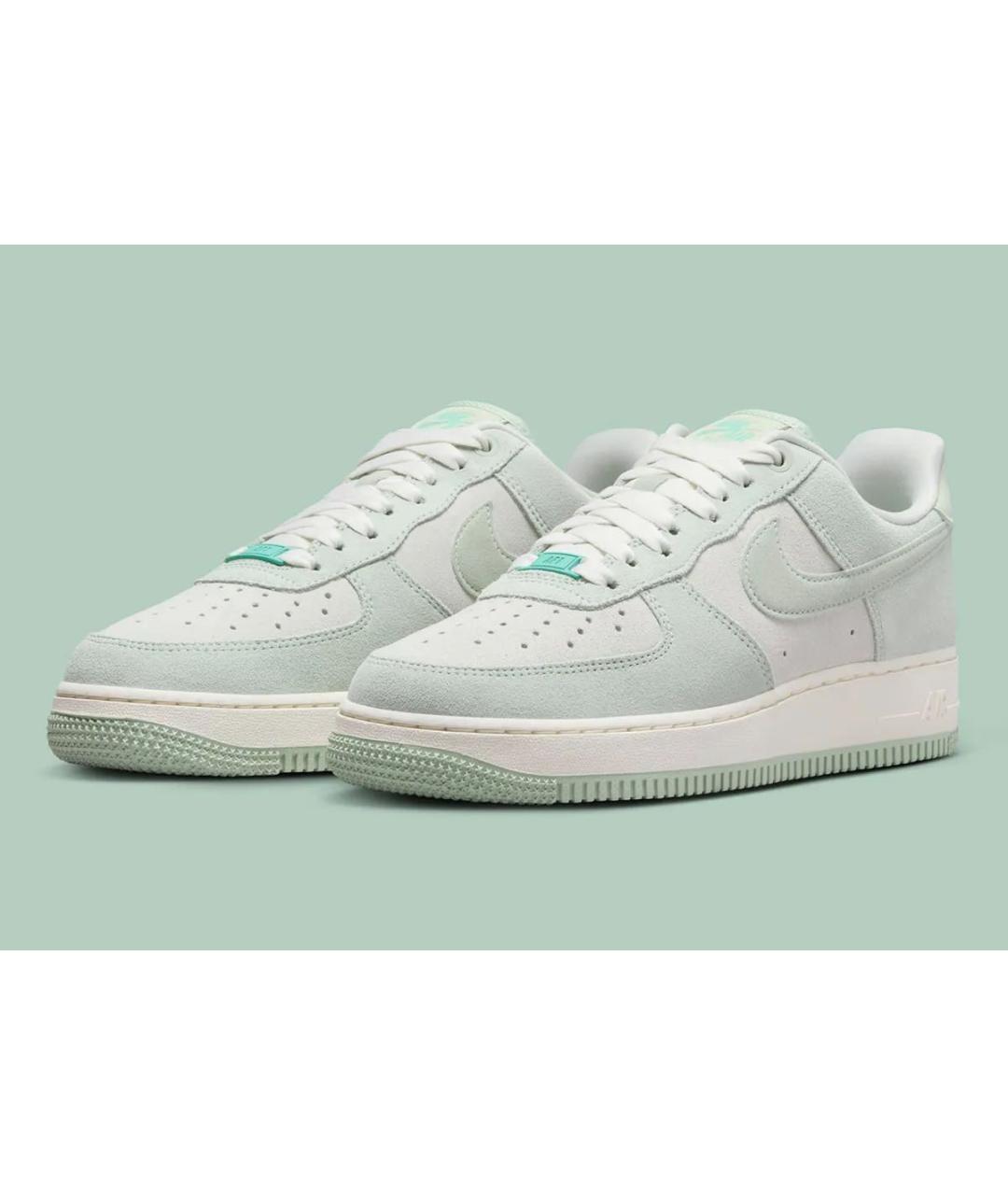 NIKE Зеленые замшевые кеды, фото 2