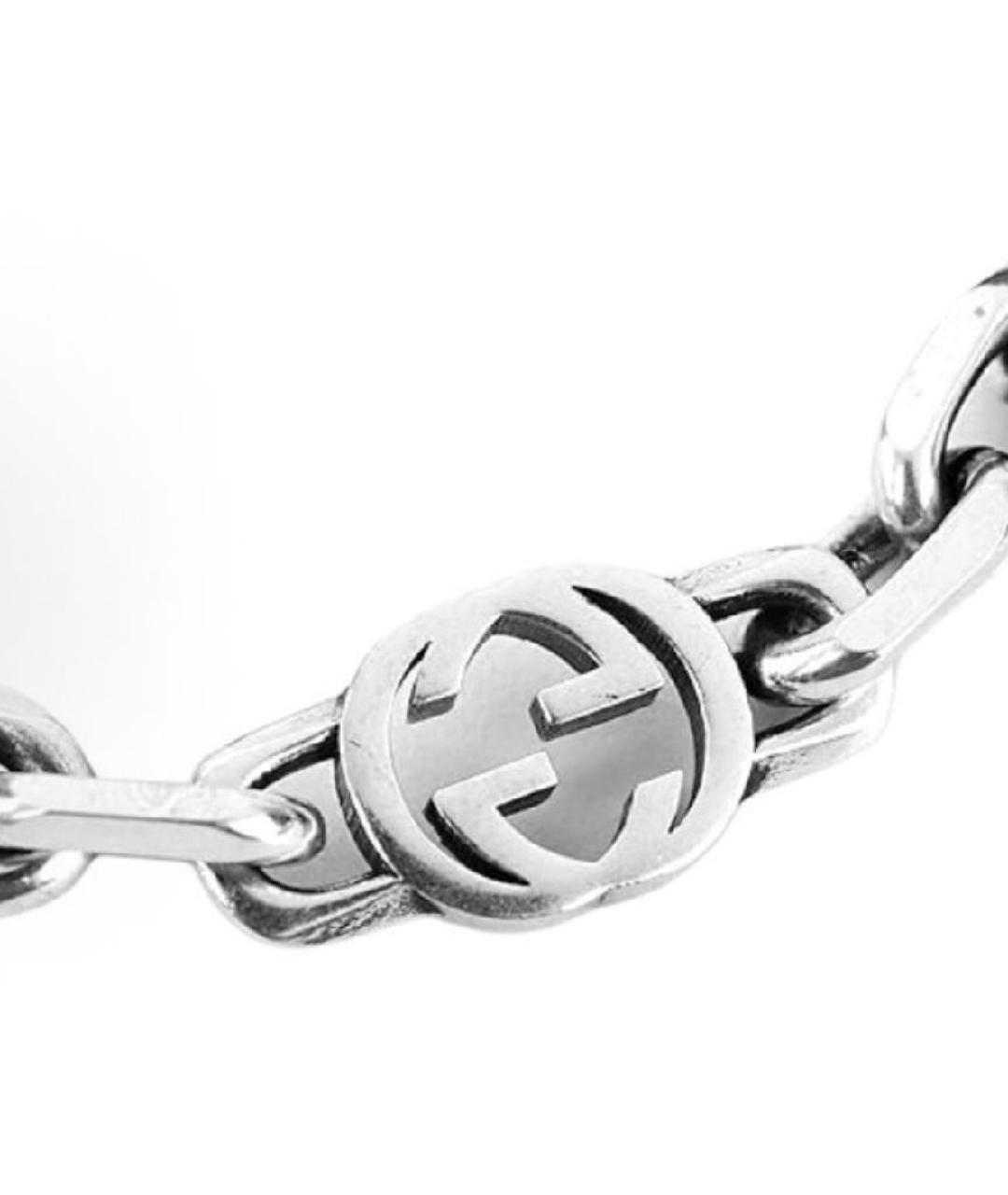 GUCCI Серебряный браслет, фото 4
