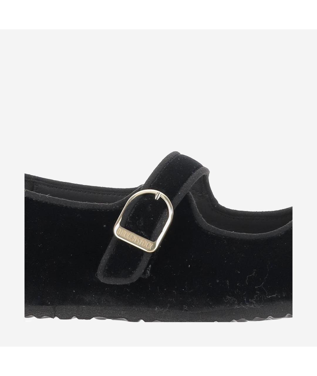 BIRKENSTOCK Черные замшевые балетки, фото 5