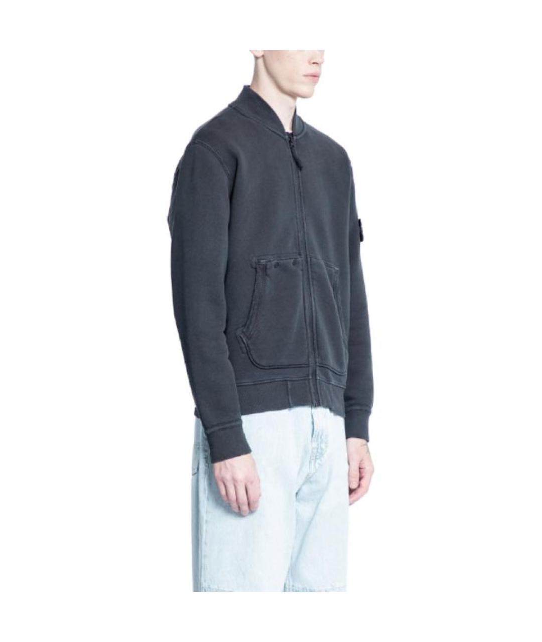 STONE ISLAND Серая куртка, фото 3