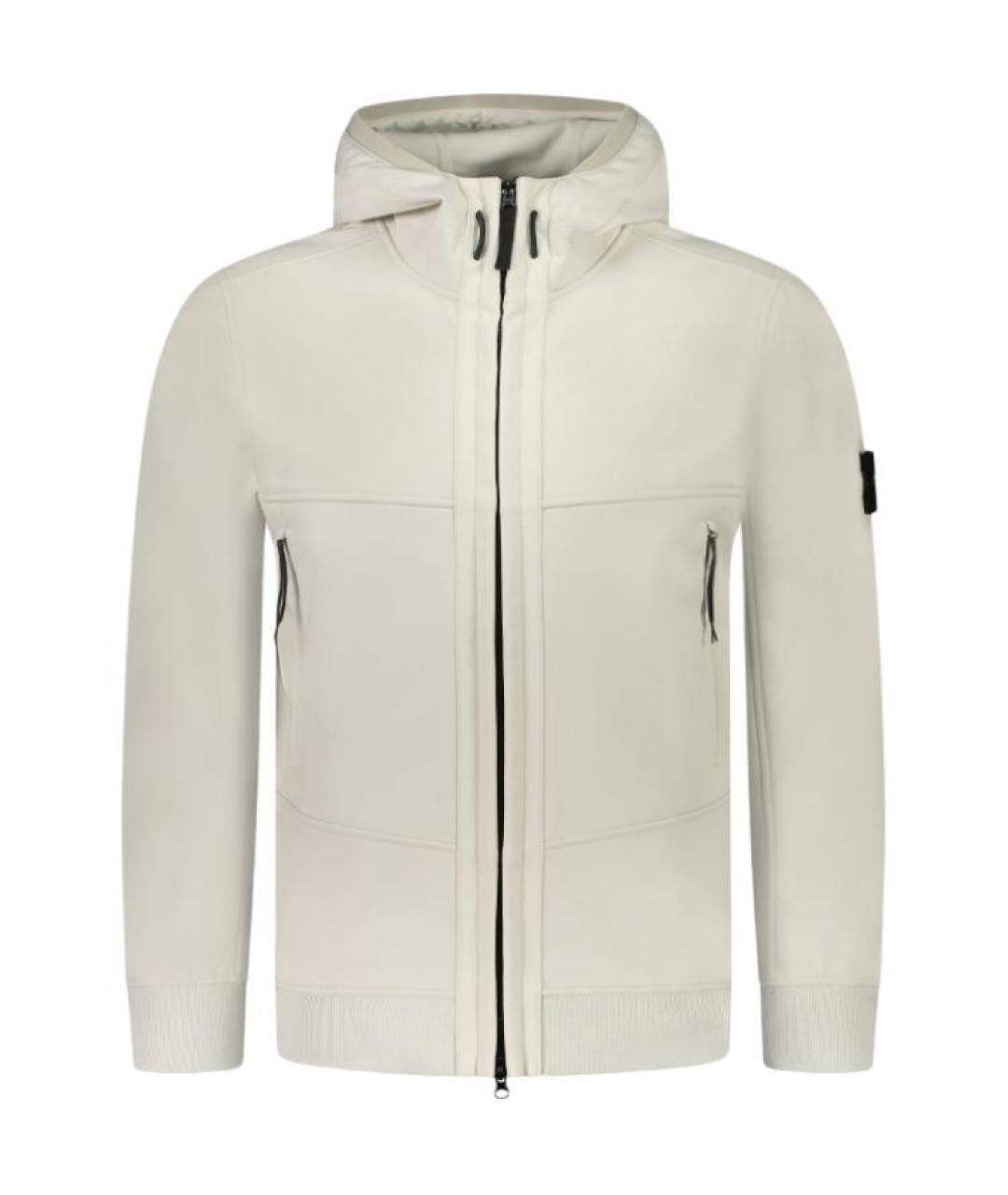 STONE ISLAND Белая куртка, фото 1