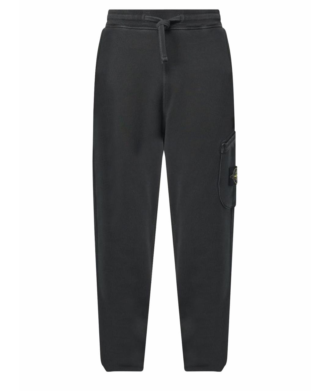 STONE ISLAND Серые повседневные брюки, фото 1