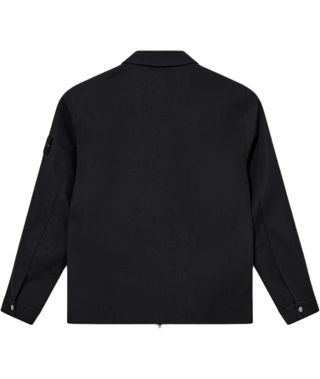 STONE ISLAND Темно-синяя куртка, фото 2