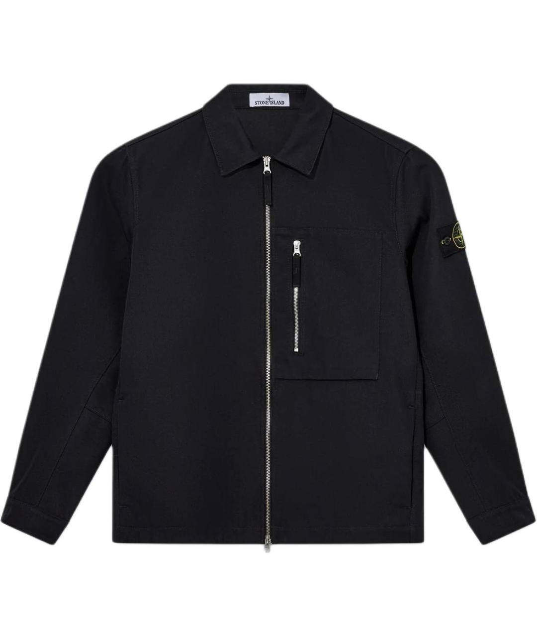 STONE ISLAND Темно-синяя куртка, фото 1