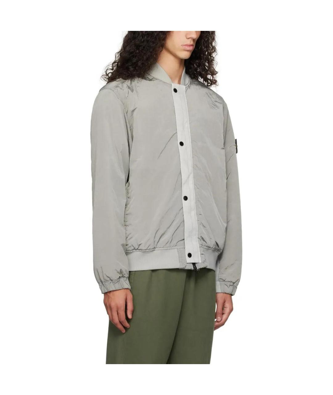 STONE ISLAND Серая куртка, фото 2