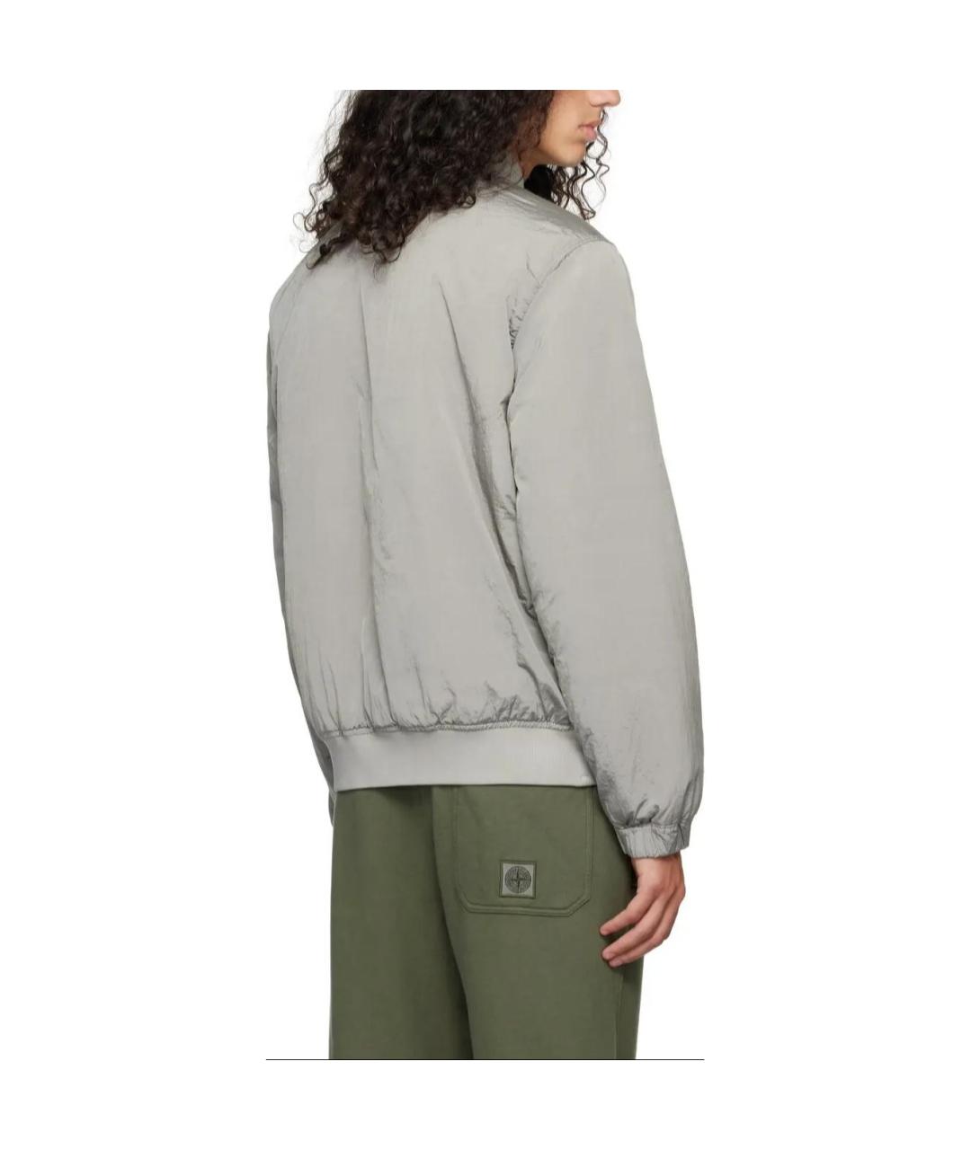 STONE ISLAND Серая куртка, фото 3