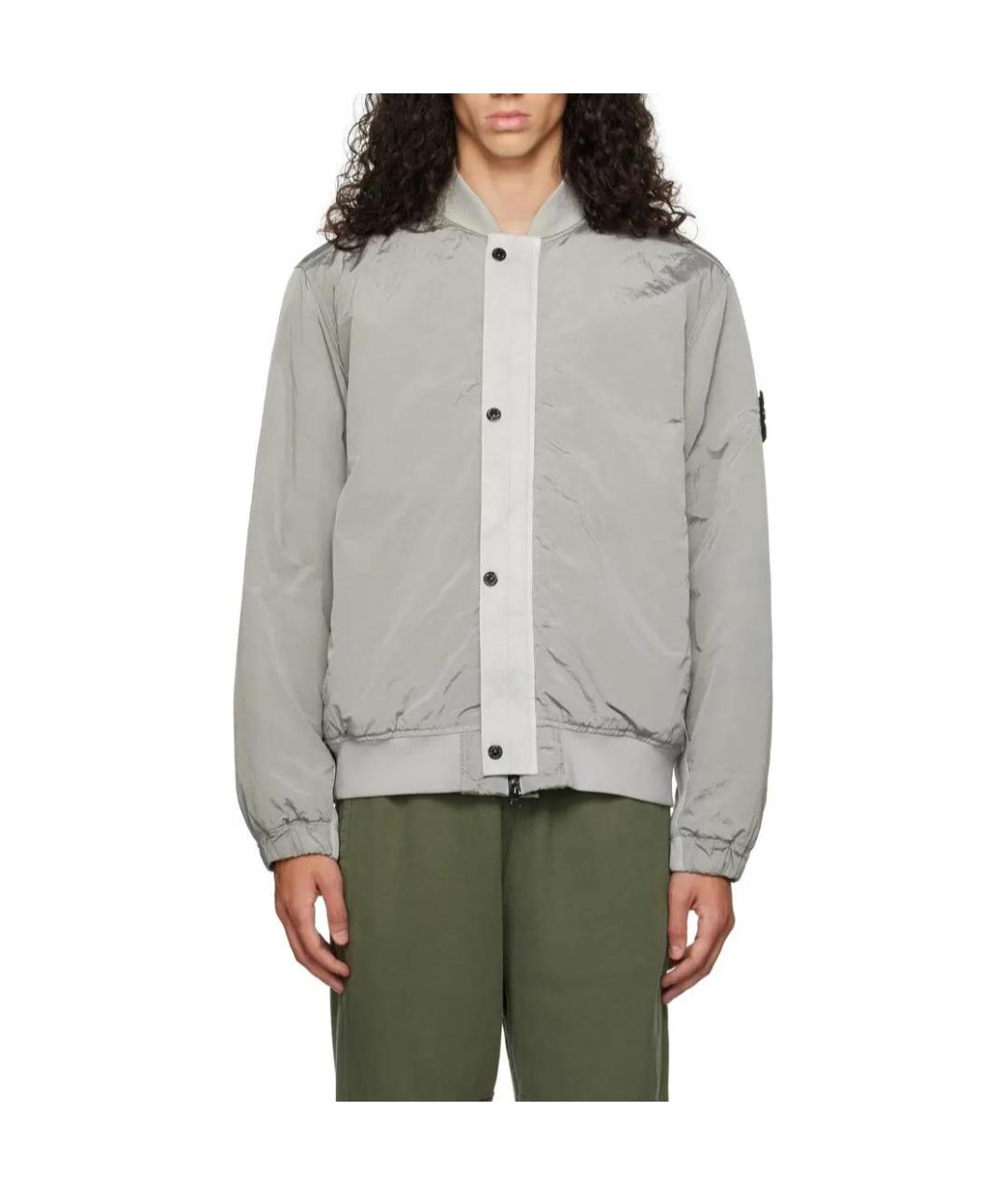 STONE ISLAND Серая куртка, фото 5