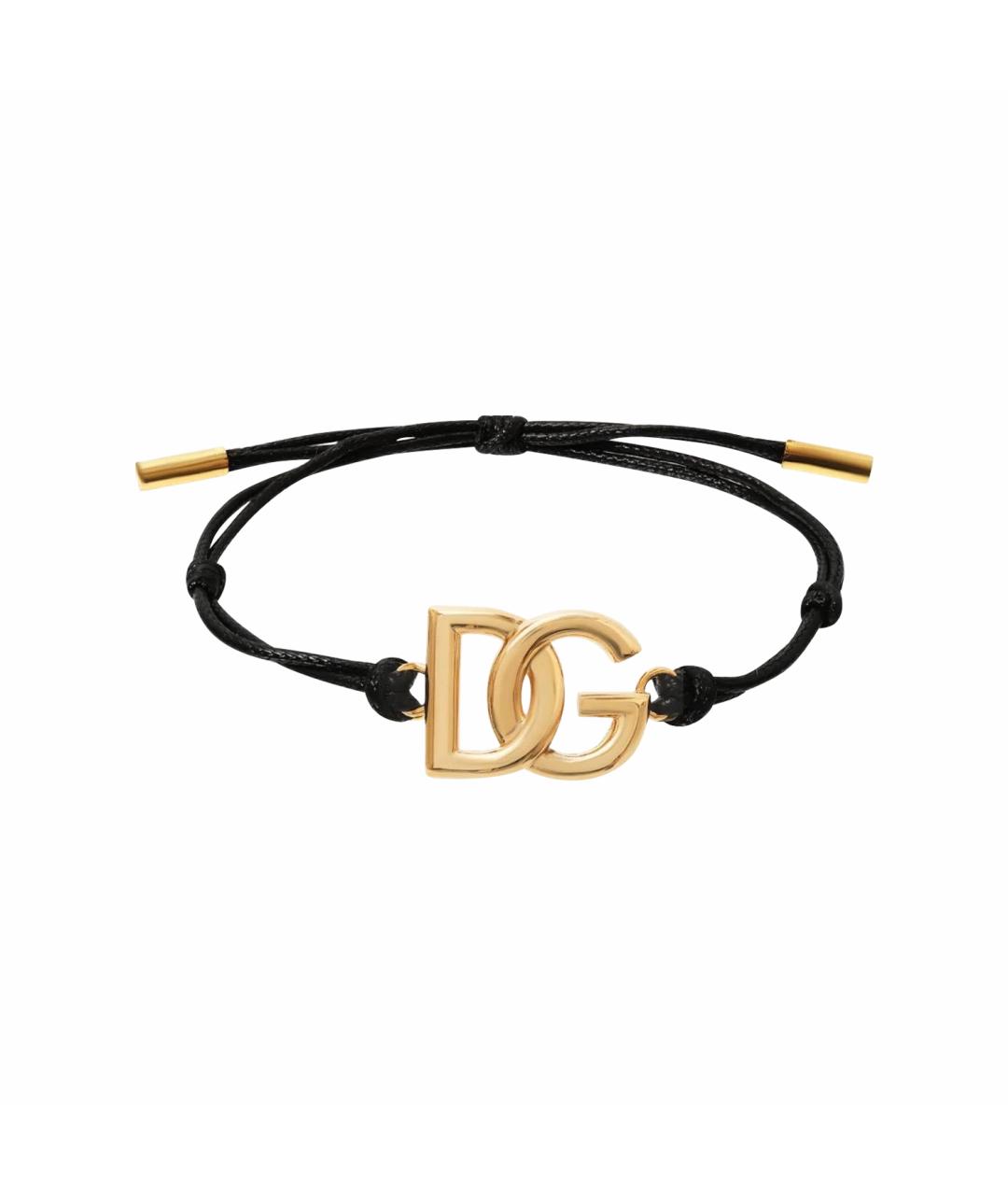 DOLCE&GABBANA Черный браслет, фото 1