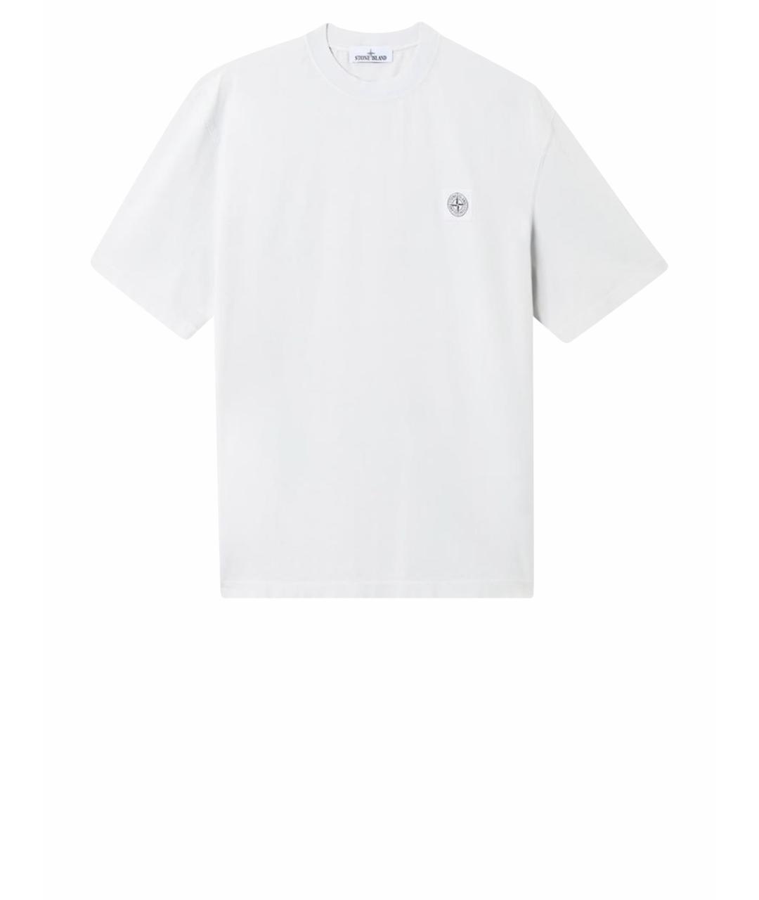 STONE ISLAND Хлопковая футболка, фото 1