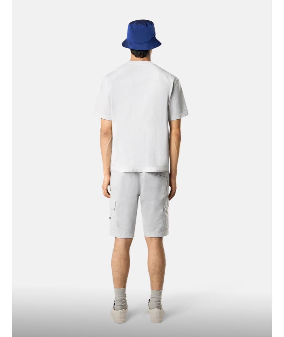 STONE ISLAND Хлопковая футболка, фото 4