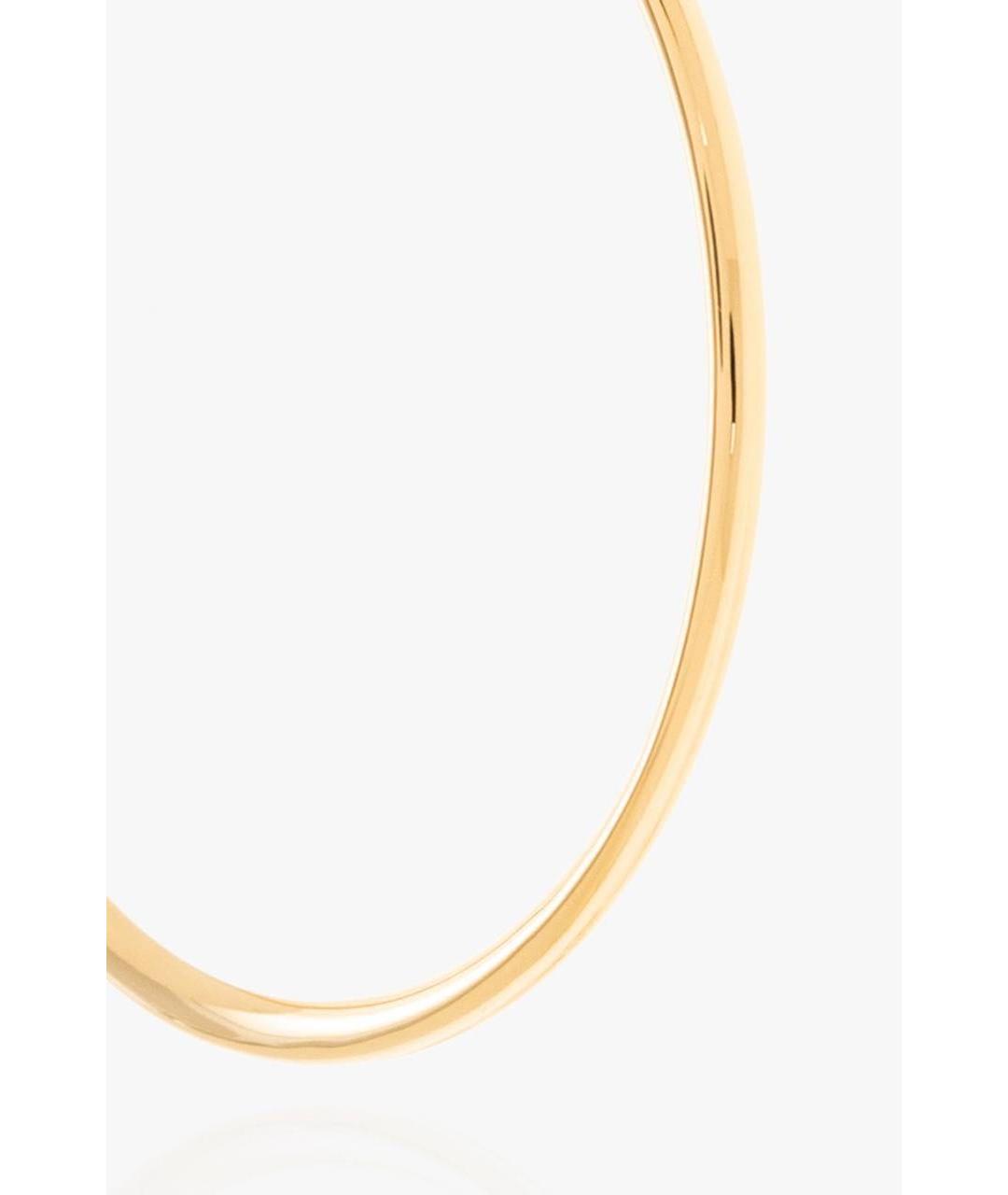 SAINT LAURENT Золотые серьги, фото 2