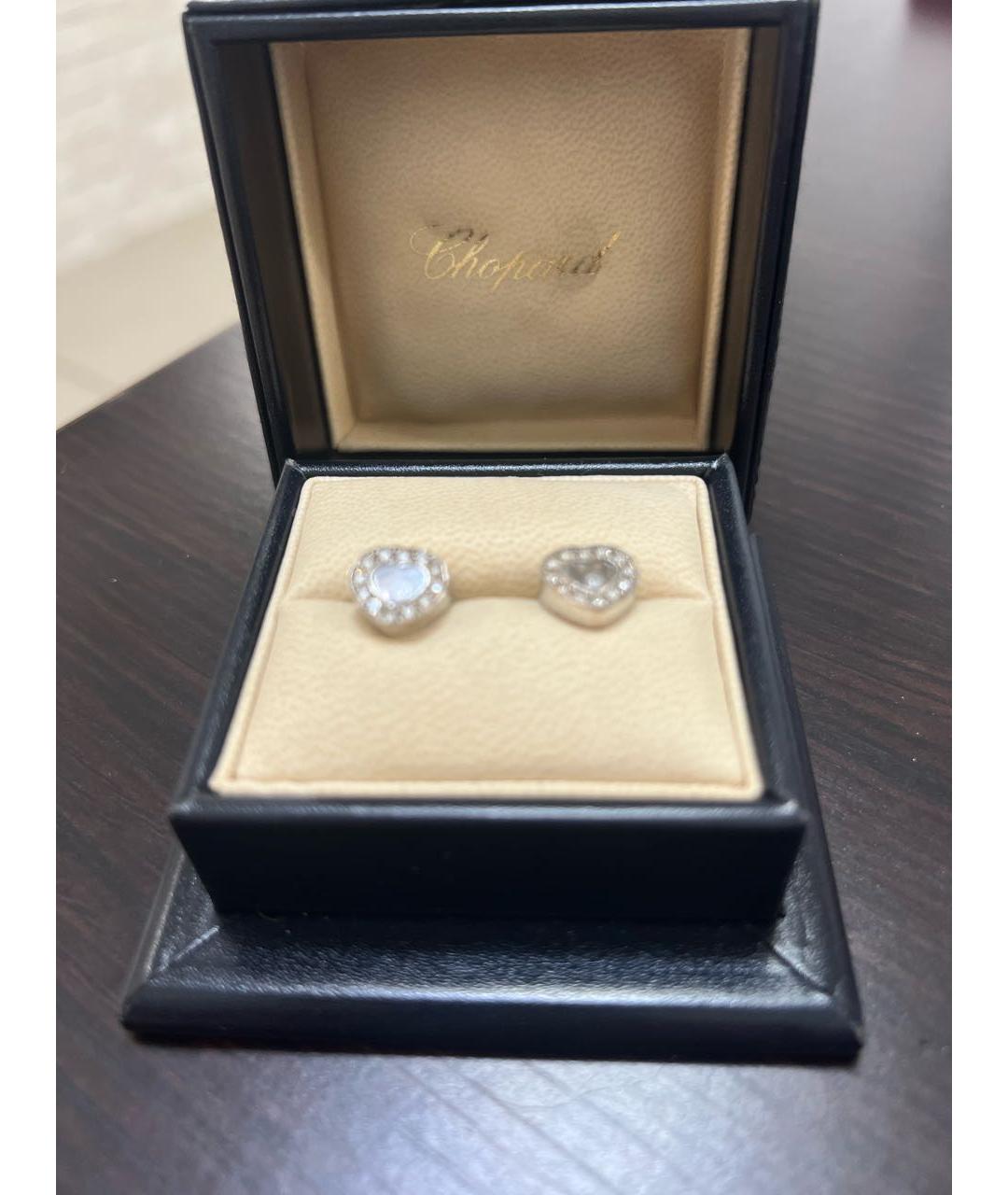 CHOPARD Белые серьги из белого золота, фото 6