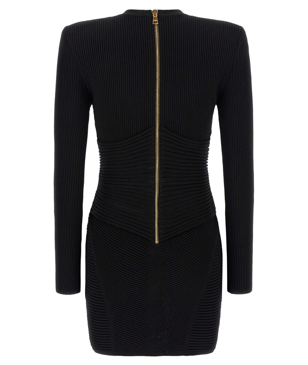 BALMAIN Черное платье, фото 2