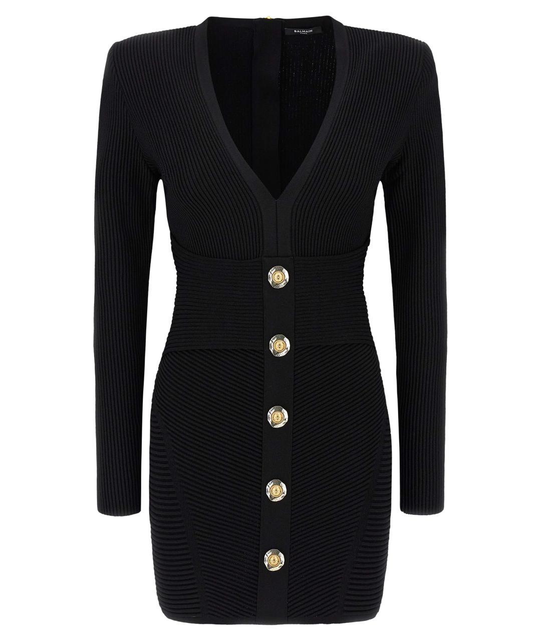 BALMAIN Черное платье, фото 1