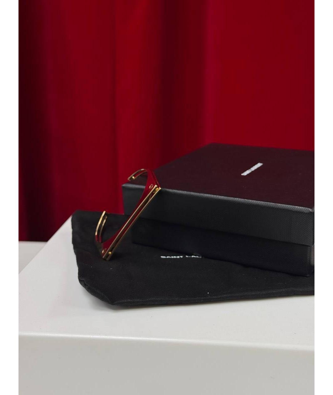 SAINT LAURENT Золотой браслет, фото 5