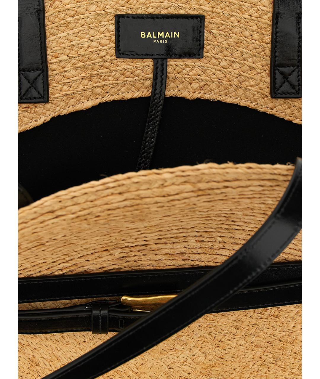 BALMAIN Бежевая сумка тоут, фото 4